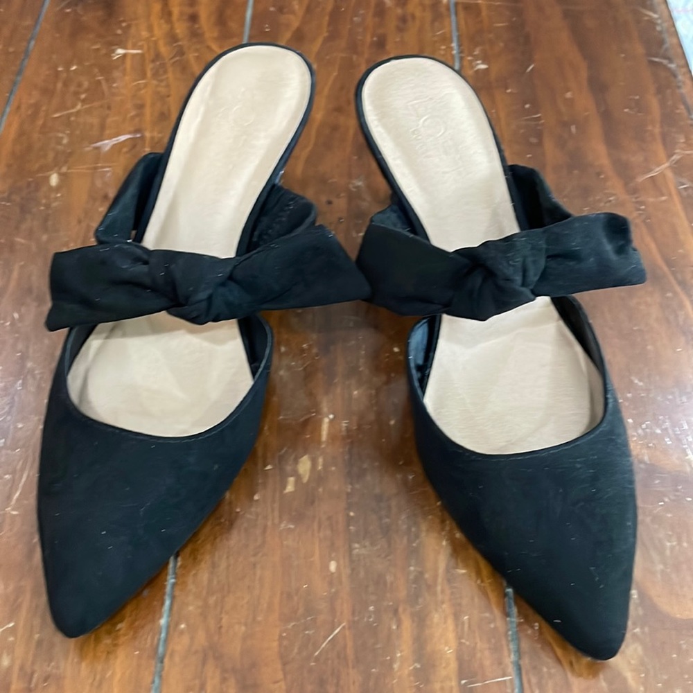 Loft Outlet black mules (sz 8)